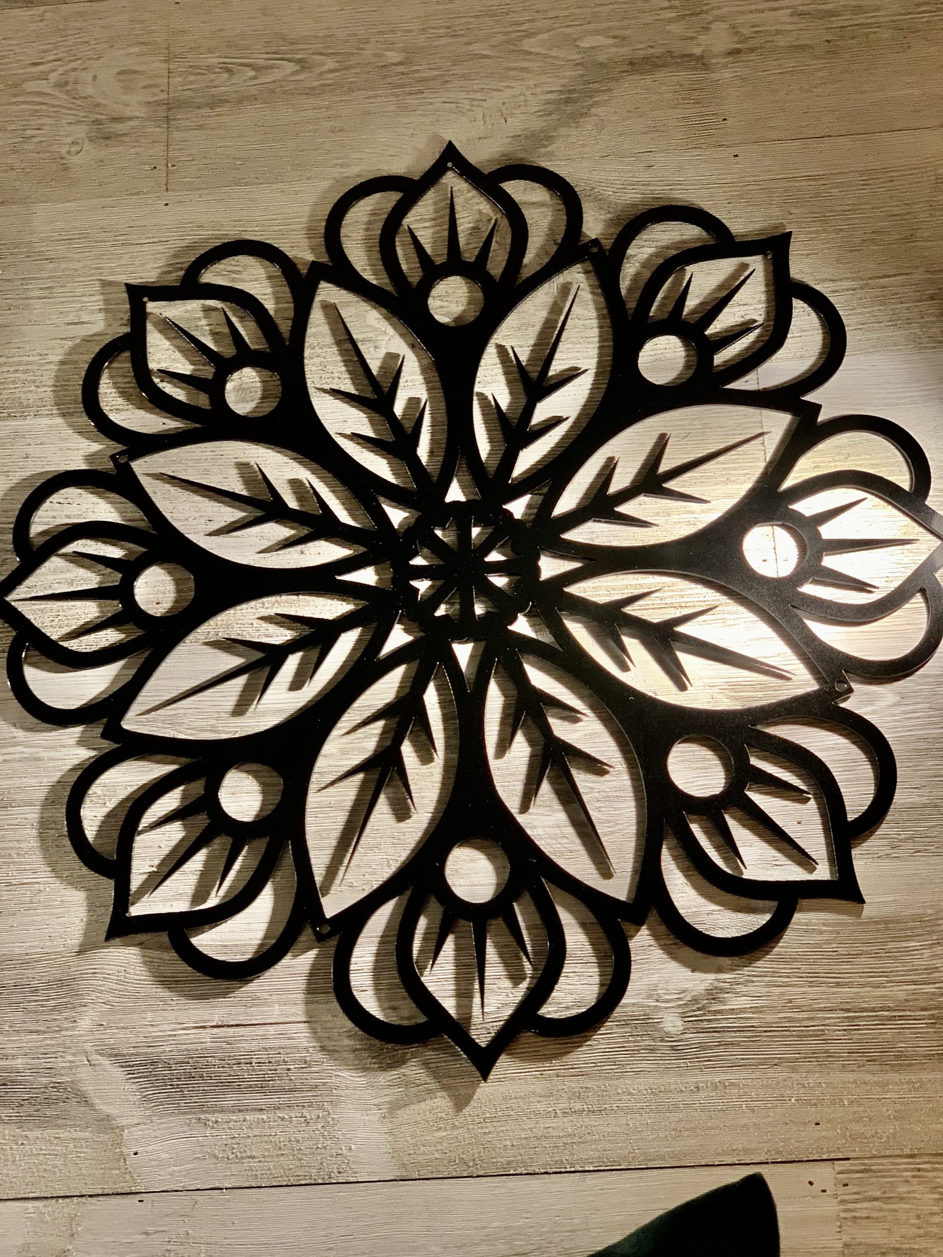 Mandala Flower Metal Art | Artful MetalWorx
